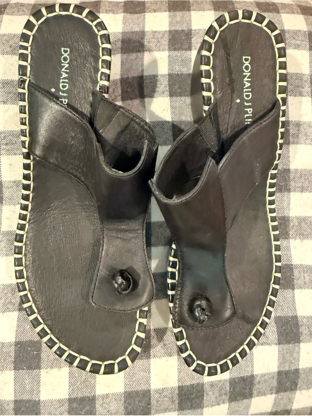 Donald J. Pliner Leather Sandals